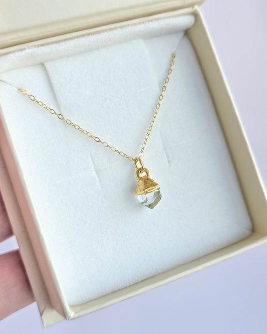 Pendentif Diamant Herkimer