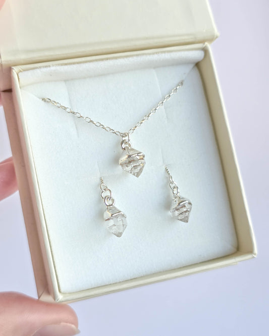 Pendentif Diamant Herkimer