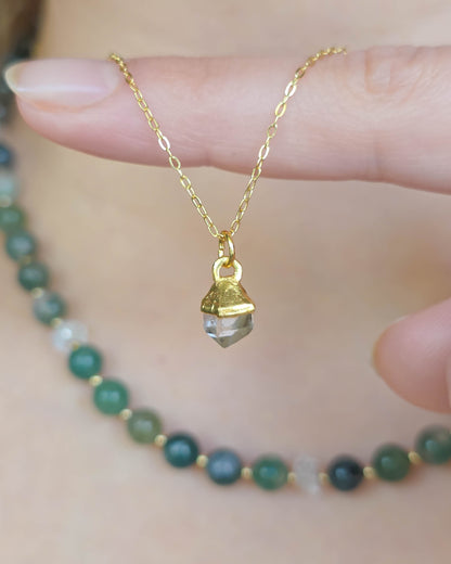 Pendentif Diamant Herkimer