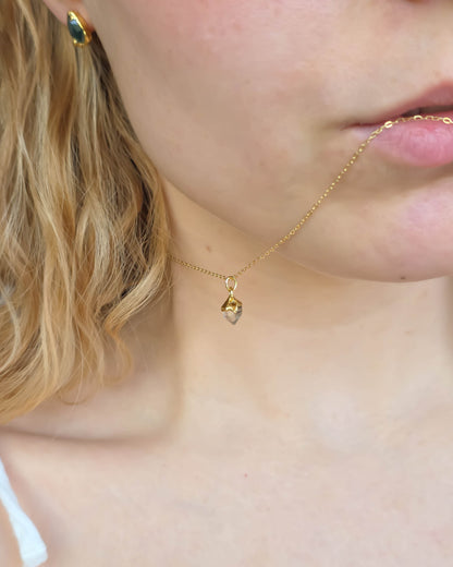 Pendentif Diamant Herkimer