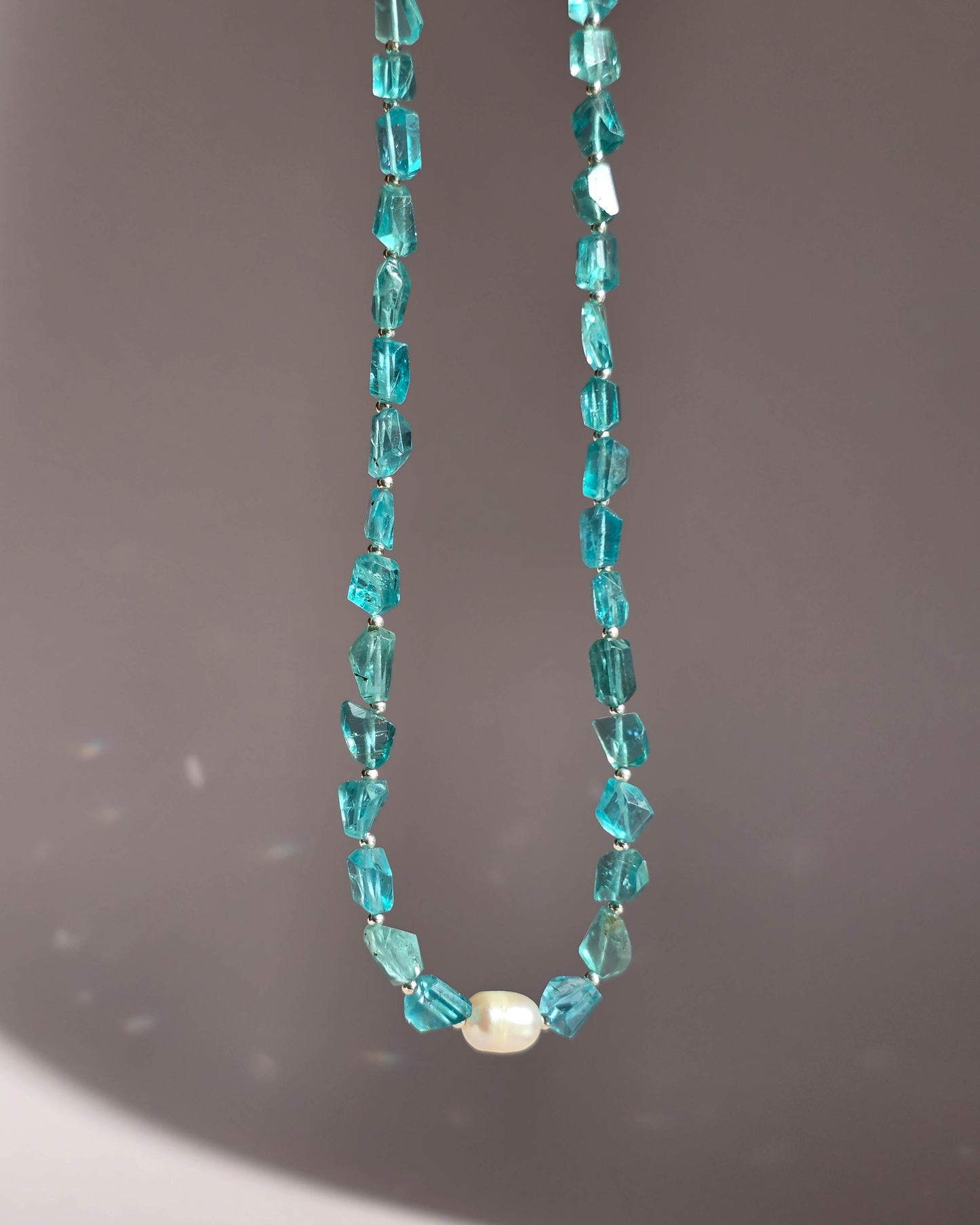 Collier Bleu sel