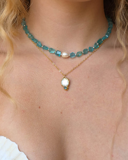 Collier nacré