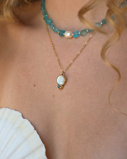 Collier nacré