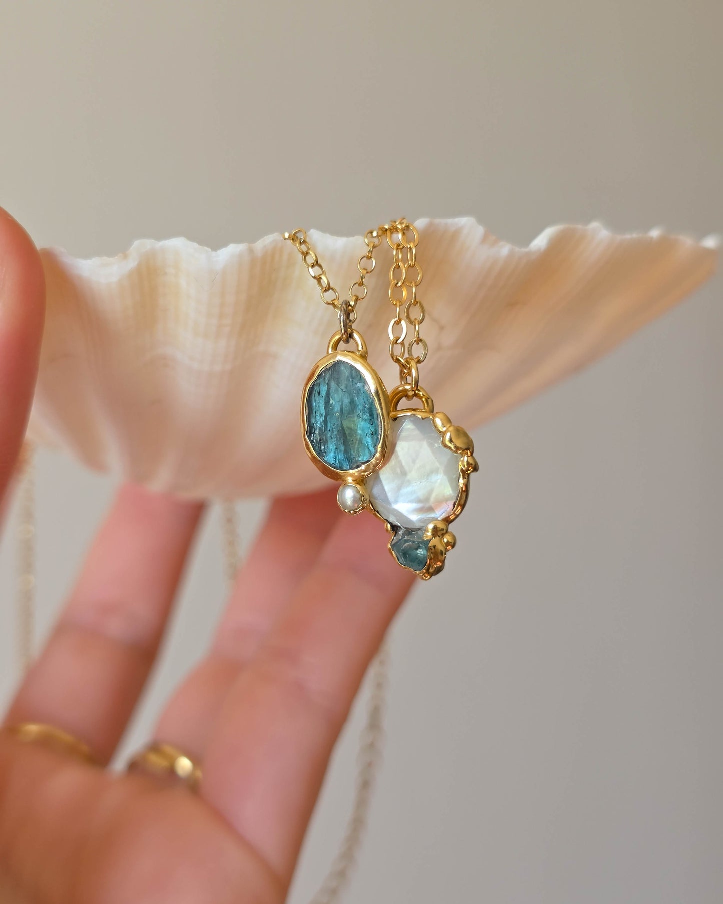 Collier nacré