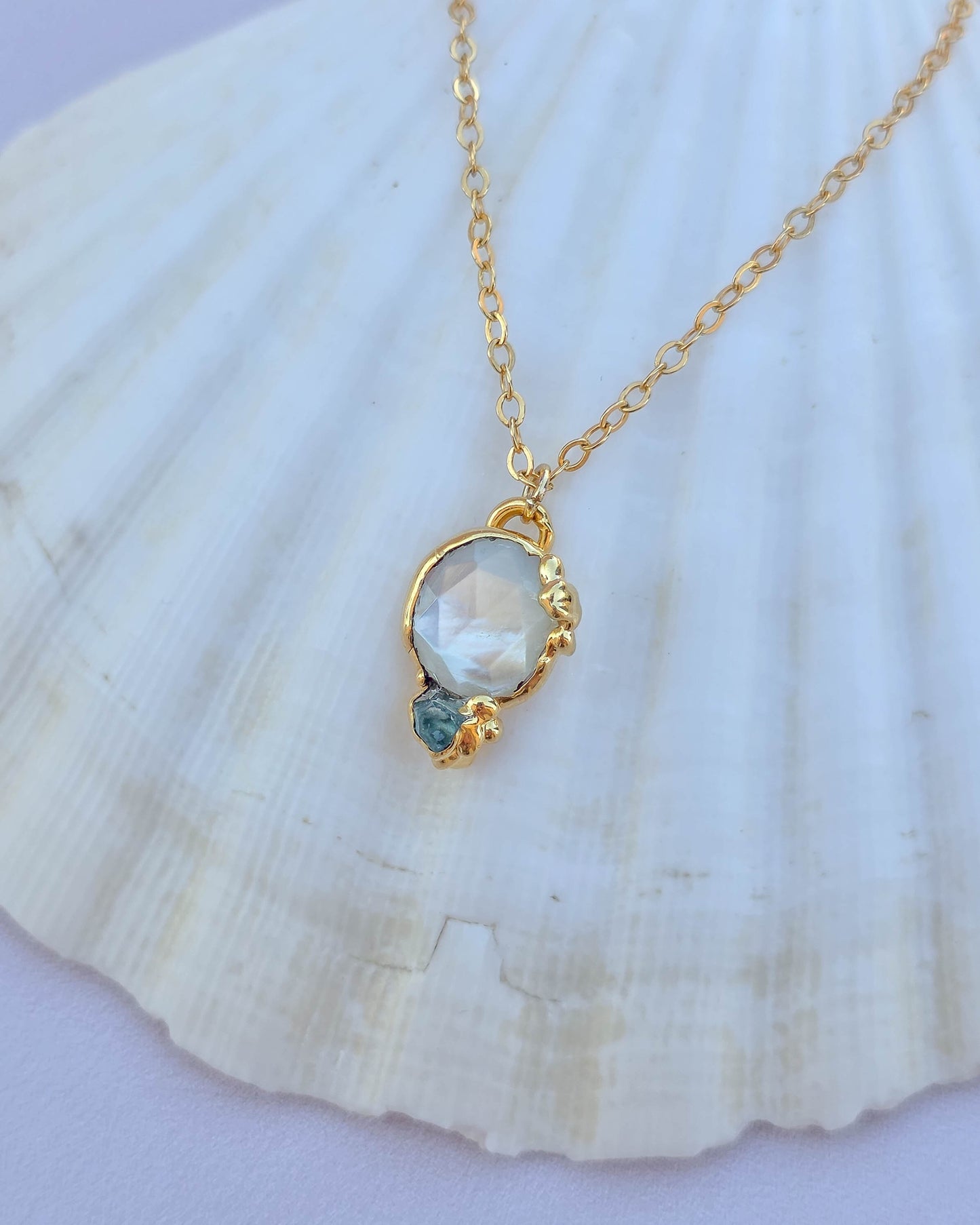 Collier nacré