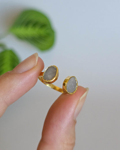 Bague quartz rose T51-53