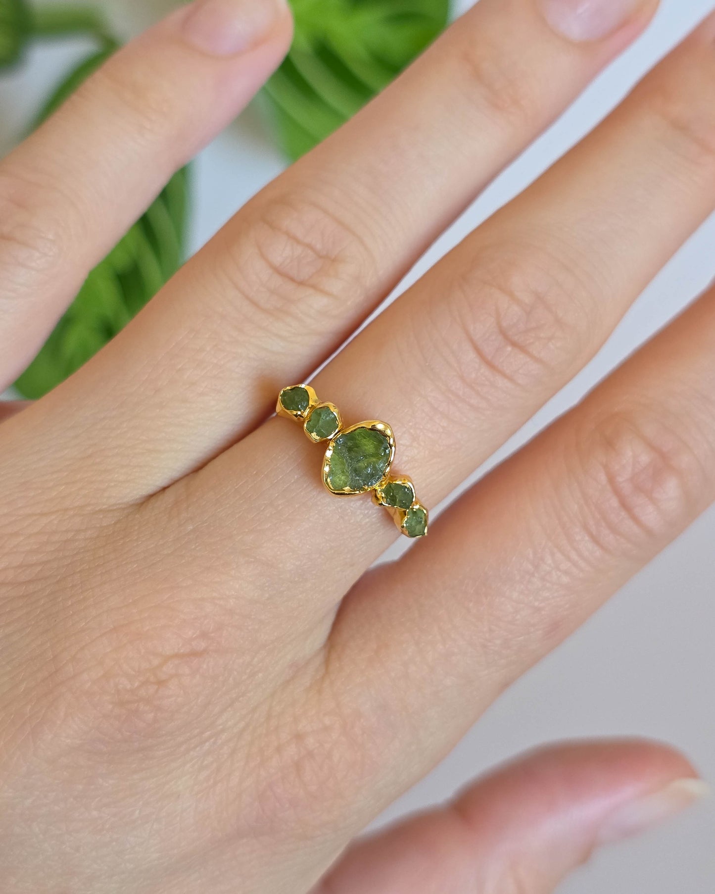 Bague Péridot, T56