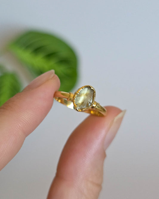Bague citrine T54.5