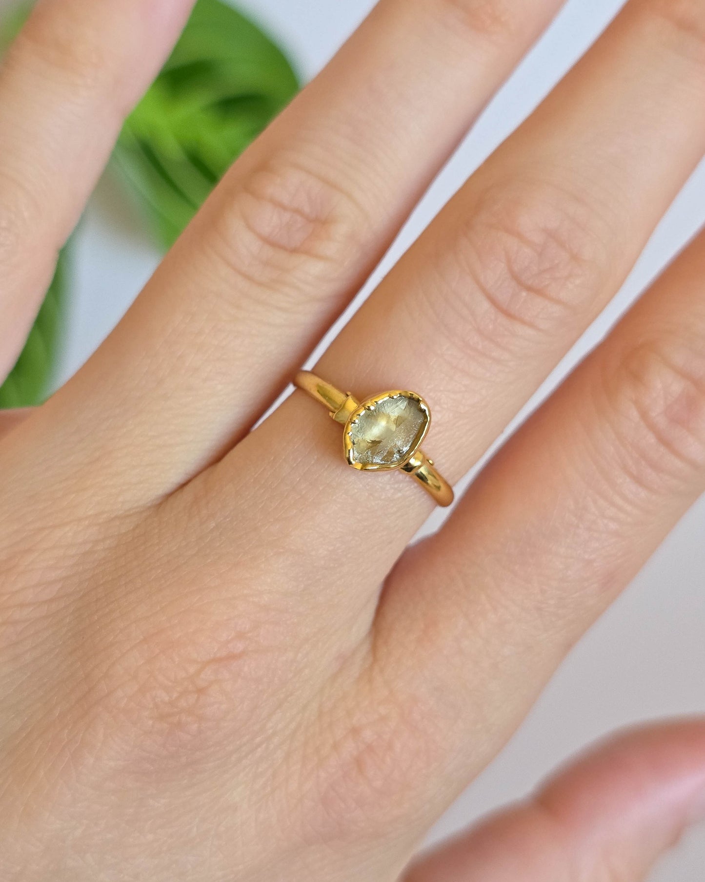 Bague citrine T54.5