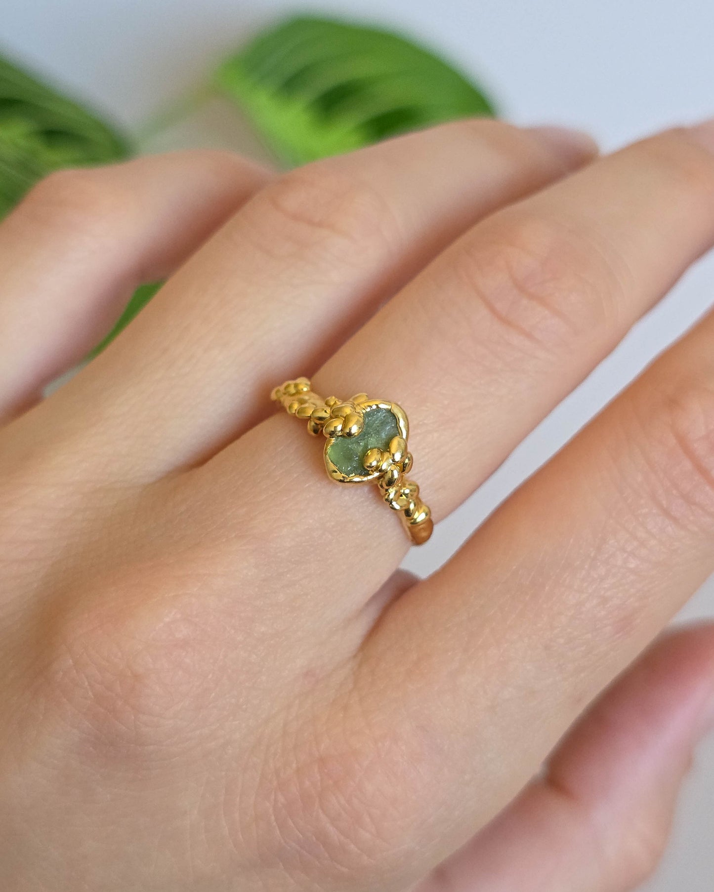 Bague péridot T54