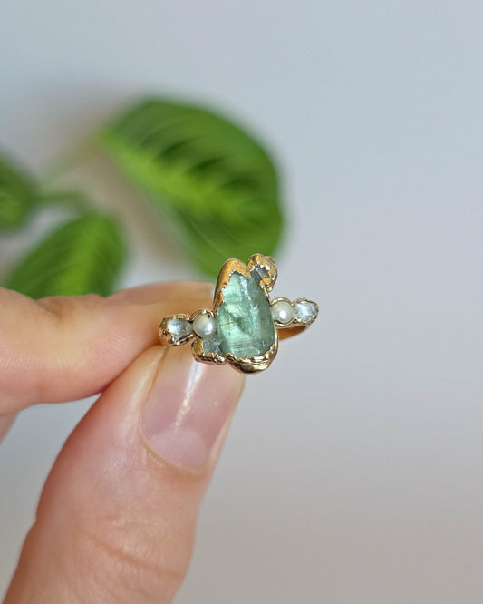Bague Kyanite, réglable T50-52