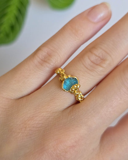 Bague Apatite claire, T51