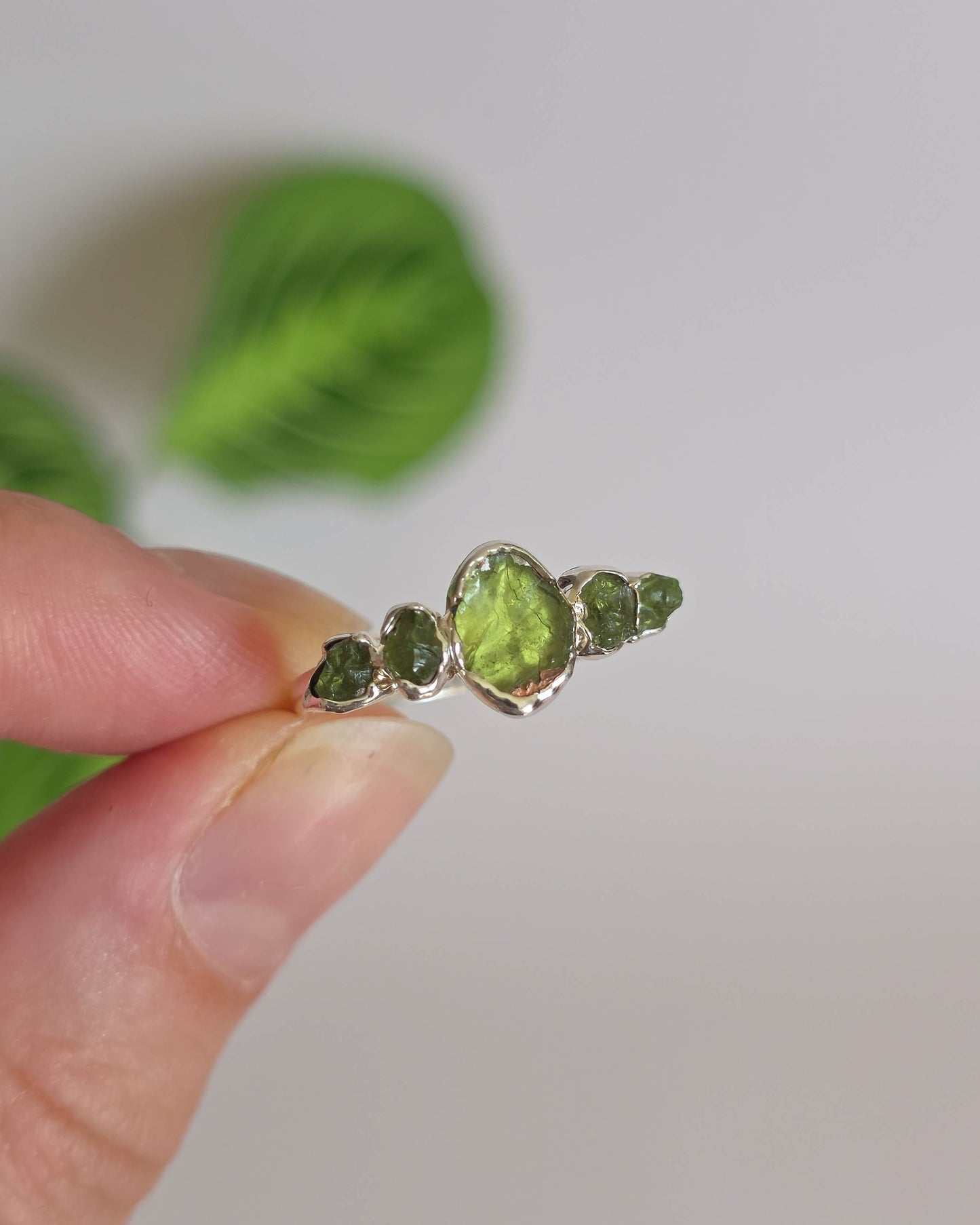 Bague Péridot, T55