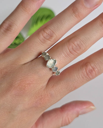 Bague Pierre de lune, T56