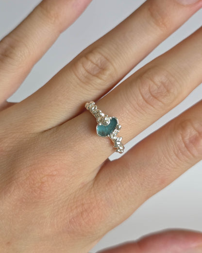 Bague Apatite claire, T55