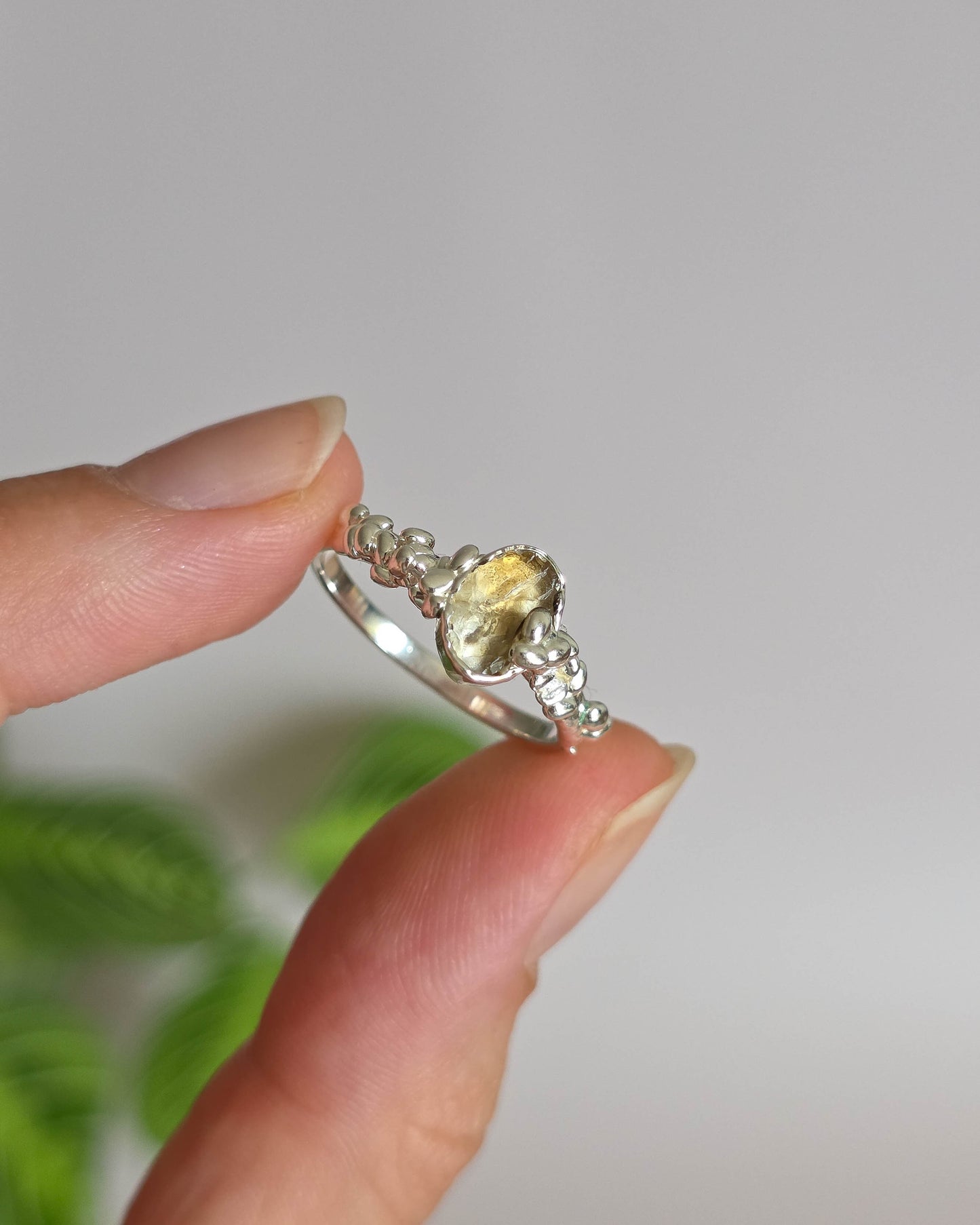 Bague citrine T58