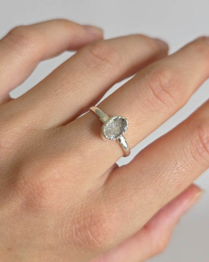 Bague quartz rose T56