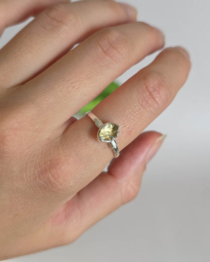 Bague Citrine T58