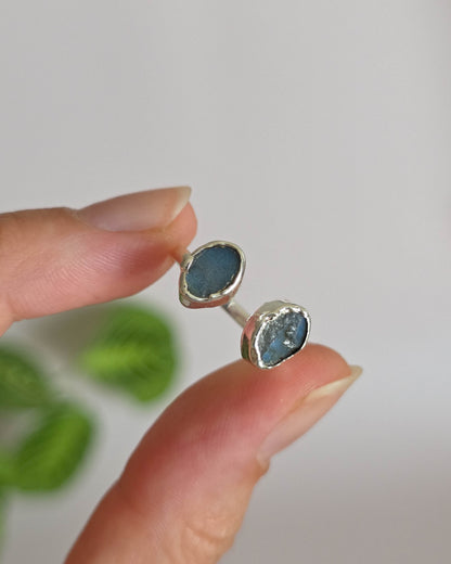 Bague labradorite T54-55