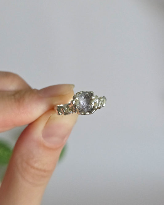 Bague Améthyste réglable T53-55