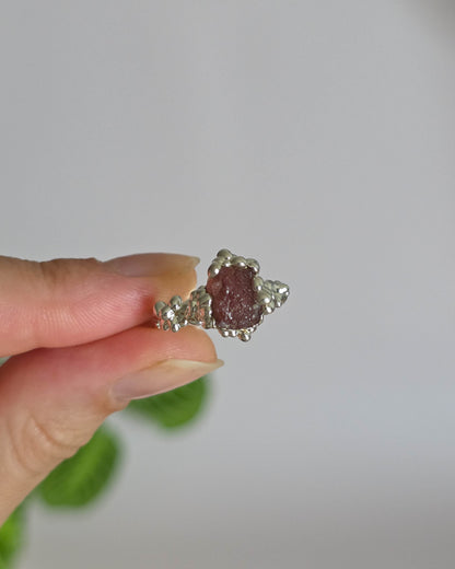 Bague Quartz fraise réglable T51-53