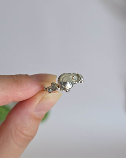 Bague coquillage réglable T51-53
