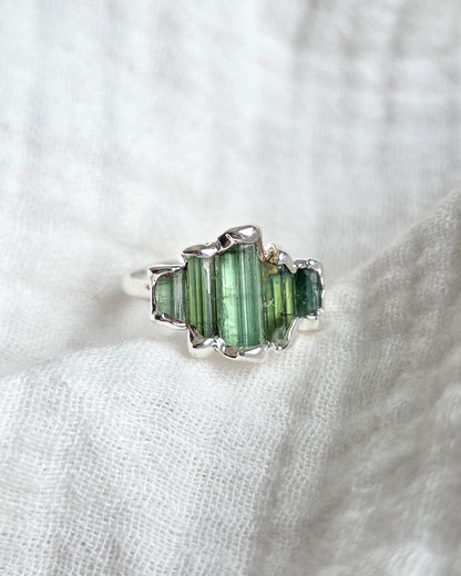 Bague N°7 Tourmaline, réglable T54/57
