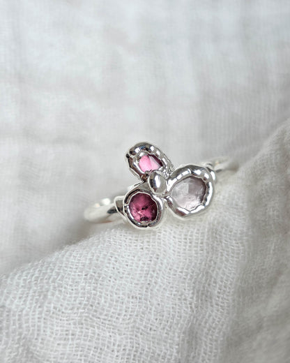 Bague Tourmaline en fleur, précommande