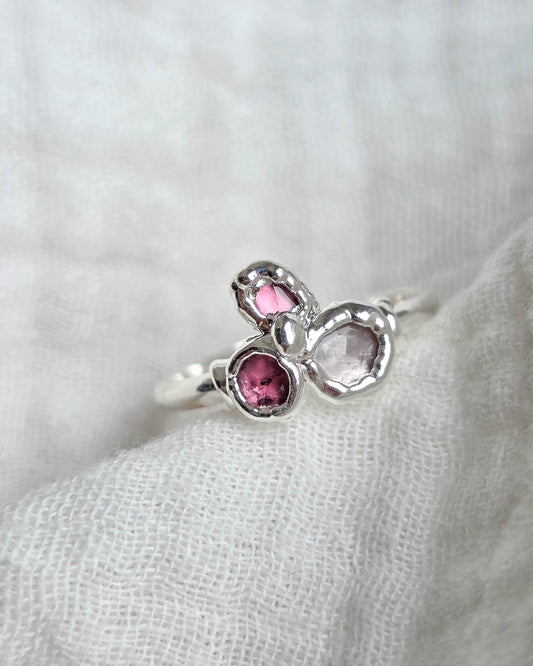 Bague Tourmaline en fleur, précommande