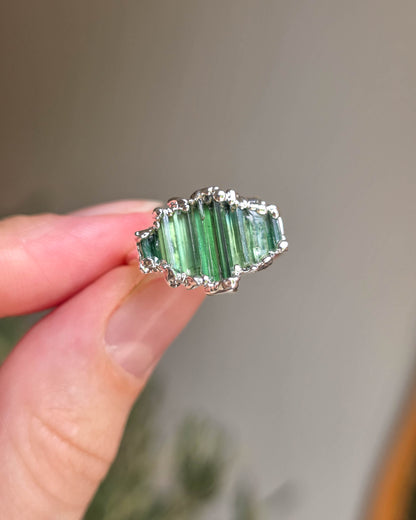 Bague N°1 Tourmaline, réglable T57/60