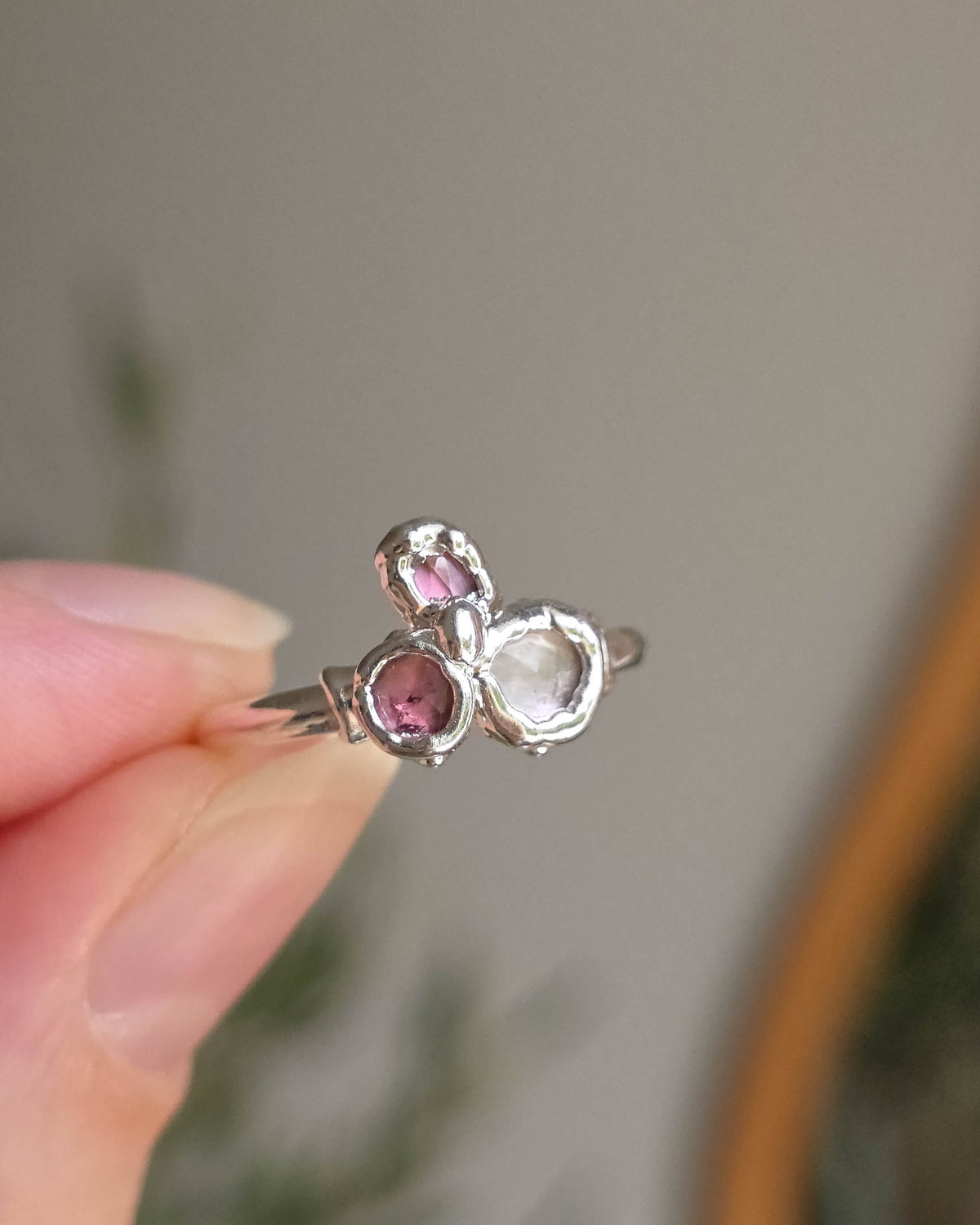 Bague Tourmaline en fleur, précommande