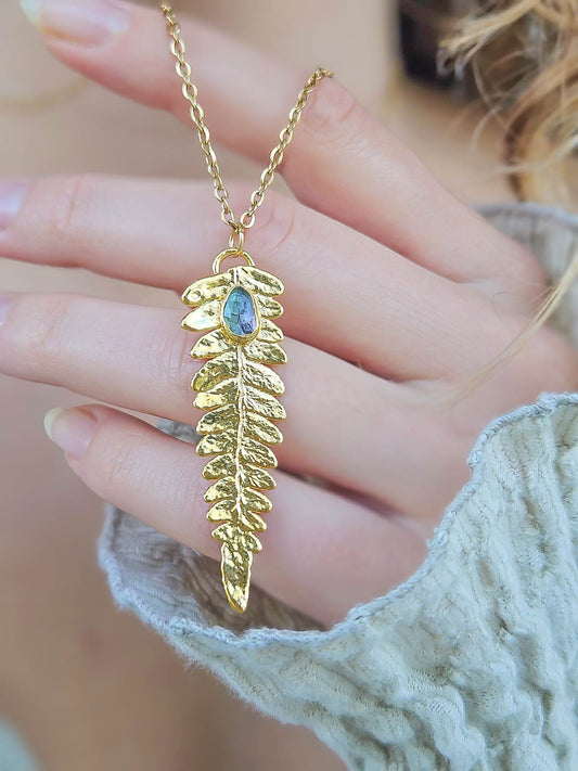 Fougères Tourmalines dorées