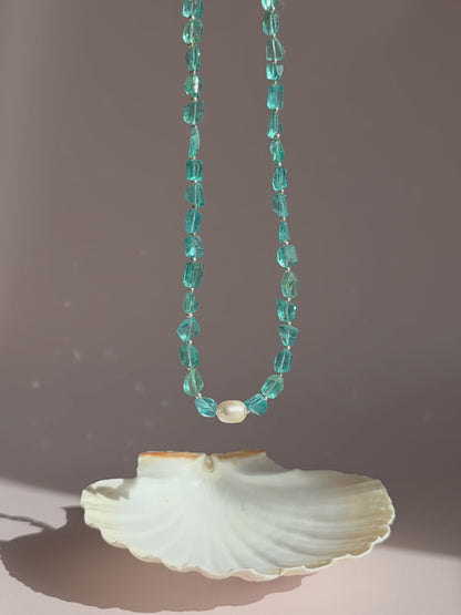 Collier Bleu sel